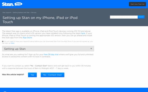 Setting up Stan on my iPhone, iPad or iPod Touch – Stan ...