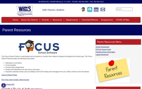 Parent Resources - Wakulla County Schools