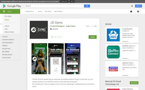 JD Gyms - Apps on Google Play