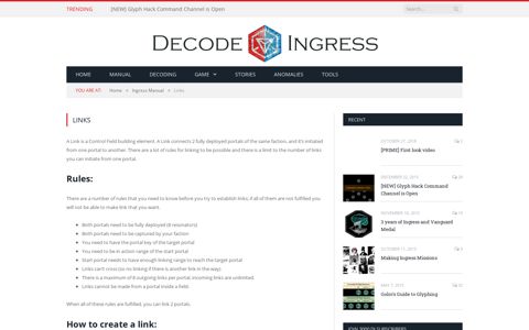 Links - DeCode Ingress
