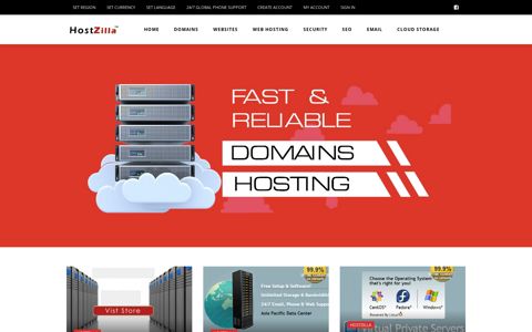 HostZilla® Official Site - Buy Domains, Web Hosting Worldwide