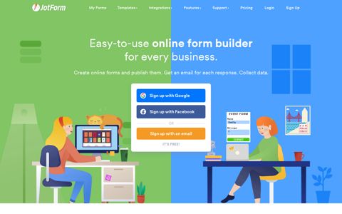 JotForm: Free Online Form Builder & Form Creator