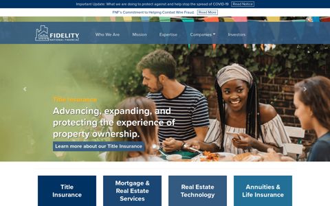 Fidelity National Financial - Home