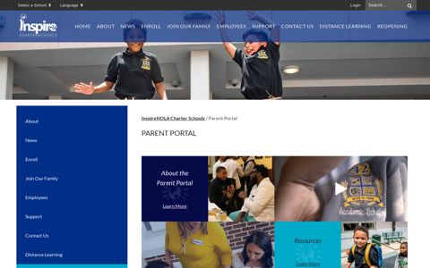 Parent Portal - InspireNOLA Charter Schools