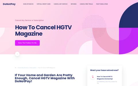 How To Cancel HGTV Magazine Subscriptions [Top Hacks]