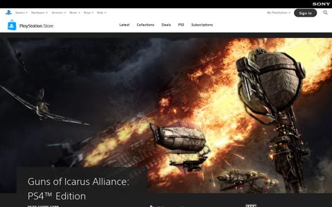 Guns of Icarus Alliance: PS4™ Edition - PlayStation Store