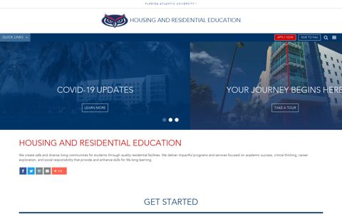 Housing and Residential Education - FAU