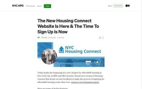 The New Housing Connect Website Is Here & The Time To ...