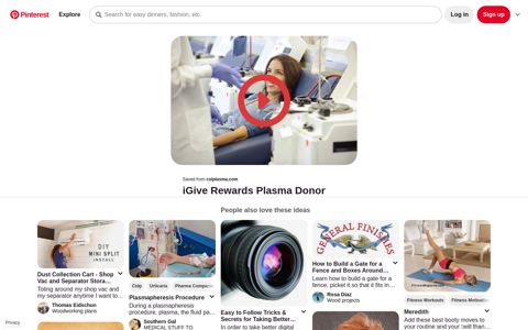 iGive Rewards Plasma Donor Loyalty Program ... - Pinterest
