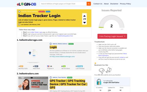 Indian Tracker Login - login login login login 0 Views