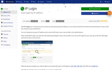 IP Login - Auto login by IP address - Regular Labs