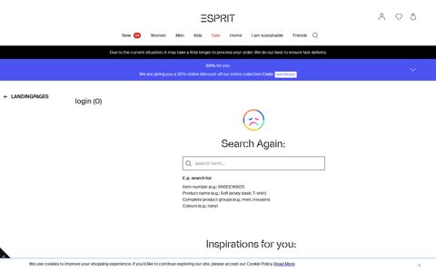 login - Esprit UK