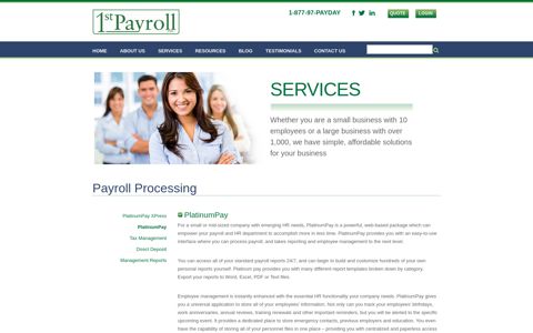 PlatinumPay | 1st Payroll