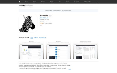 ‎Investec on the App Store - Apple