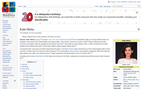 Katie Melua - Wikipedia