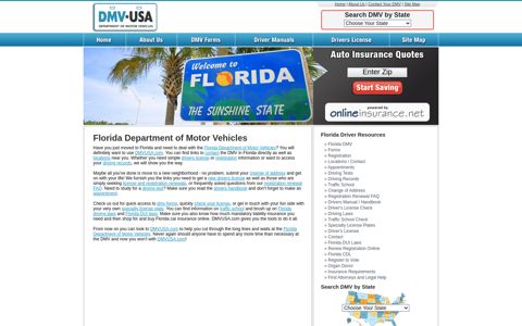 Florida Department of Motor Vehicles (FL) - DMV