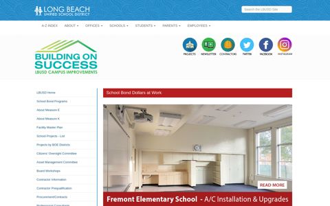 Long Beach Unified School District California Measure K and ...