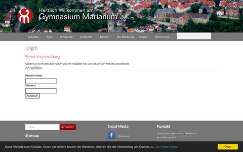 Login - Gymnasium Marianum Warburg