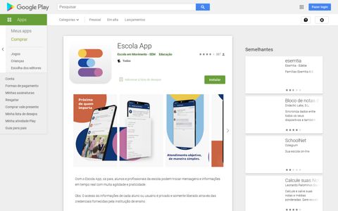 Escola App – Apps no Google Play