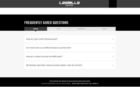 How do I get a Club Portal account? - Les Mills