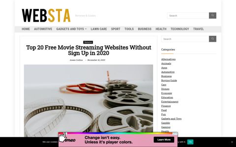 18 Best Free Movie Streaming Sites Without Sign Up 2020