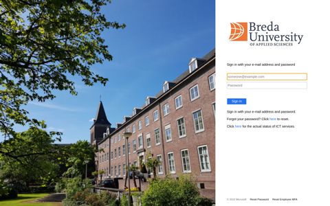 Sign In - Breda University of Applied Sciences