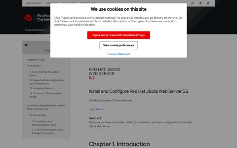 Installation Guide Red Hat JBoss Web Server 5.2 | Red Hat ...