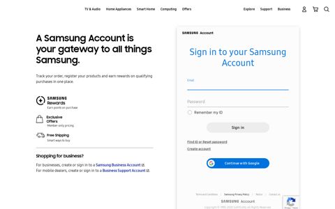 Samsung Account | Samsung US