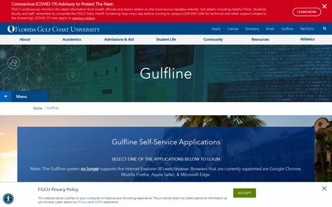 Gulfline - Florida Gulf Coast University