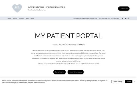 Patient Health Portal | IHP Medical Group | Guam