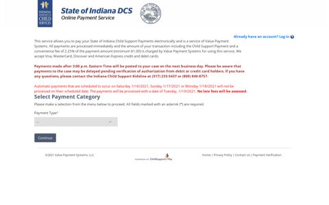 Indiana Child Support Payments - Online Payment Service by ...