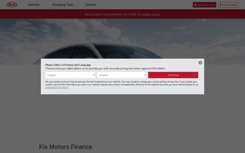 Kia Motors Finance - Kia Canada