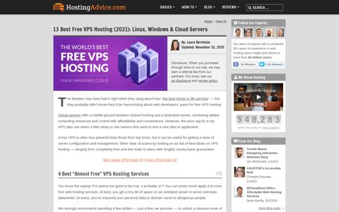 13 Best - "Free" VPS Hosting (2020): Linux, Windows & Cloud ...