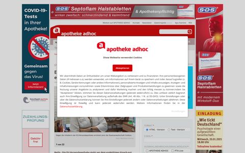 EU-Versandapotheke: Staatsanwalt ermittelt - Apotheke Adhoc