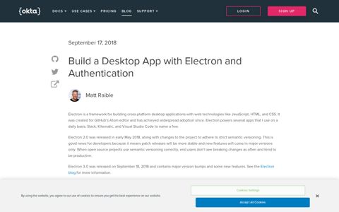 Build a Desktop App with Electron and Authentication | Okta ...