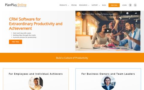 Productivity Software: PlanPlus Online - Productivity System ...