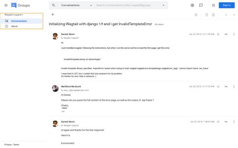 Initializing Wagtail with django 1.9 and i get ... - Google Groups