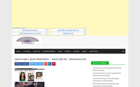 Jaumo Login | Jaumo Registration - Jaumo Sign Up - www ...