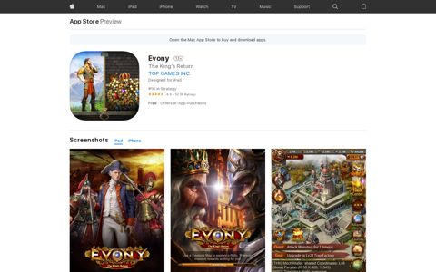 ‎Evony on the App Store
