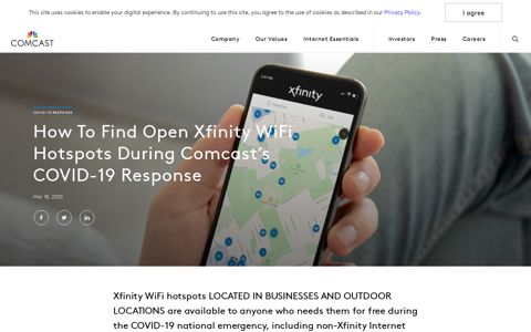 How To Find Open Xfinity WiFi Hotspots During Comcast's ...