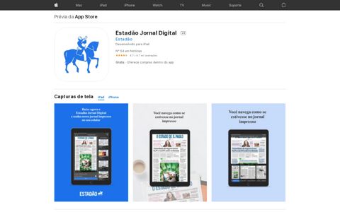 ‎Estadão Jornal Digital na App Store