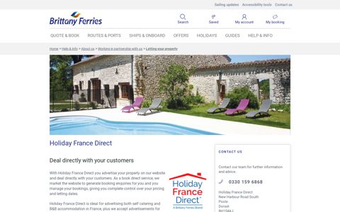 Holiday France Direct | Brittany Ferries
