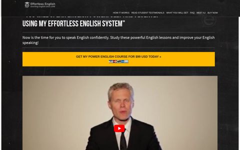 Learn To Speak English Powerfully With Effortless English