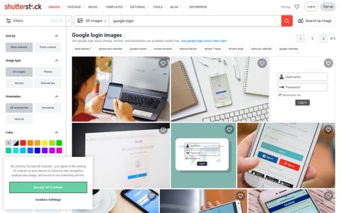 Google Login Images, Stock Photos & Vectors | Shutterstock