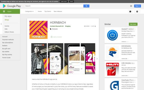 HORNBACH - Apps on Google Play