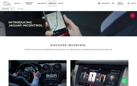 InControl | Introducing InControl | Jaguar Singapore