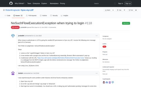 NoSuchFlowExecutionException when trying to login · Issue ...