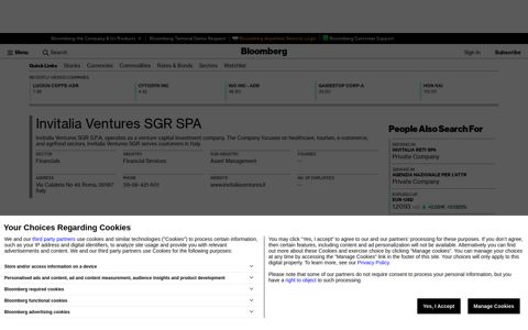 Invitalia Ventures SGR SPA - Company Profile and News ...