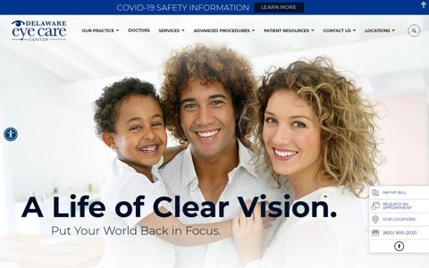 Delaware Eye Care Center | LASIK Surgery | Cataract Surgery