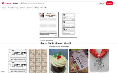 Secret Santa sign-up sheet | Secret santa form, Work secret ...